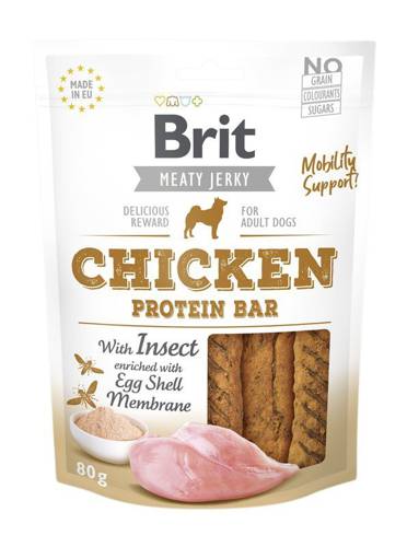 Brit Jerky Snack Protein bar with Insect 80g - 