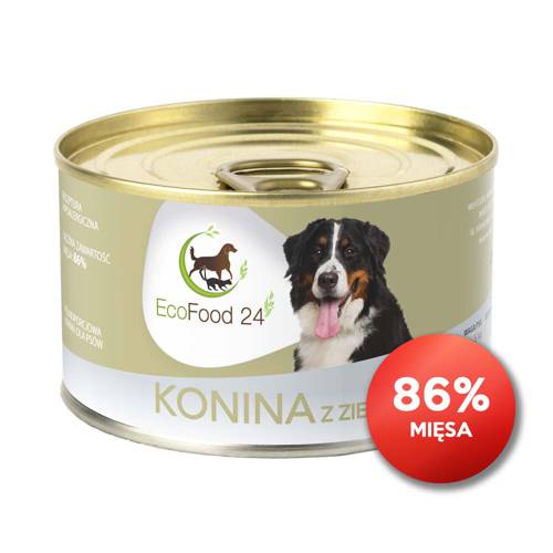 Konserwa dla psa - Konina z ziemniakami 410g -