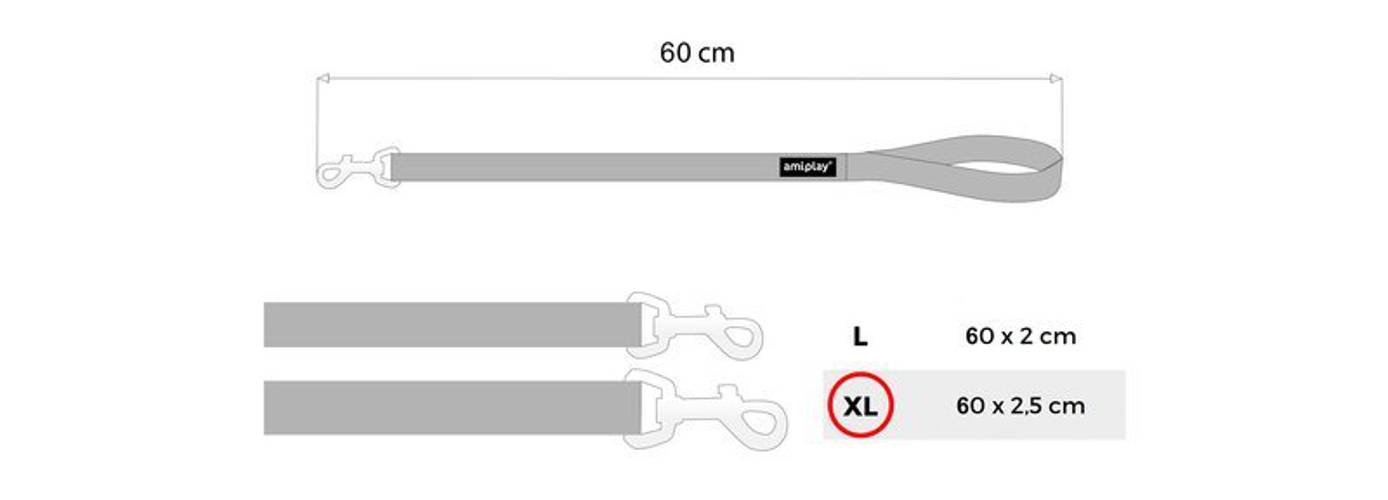 amiplay Pejcz Basic XL Niebieski - amiplay