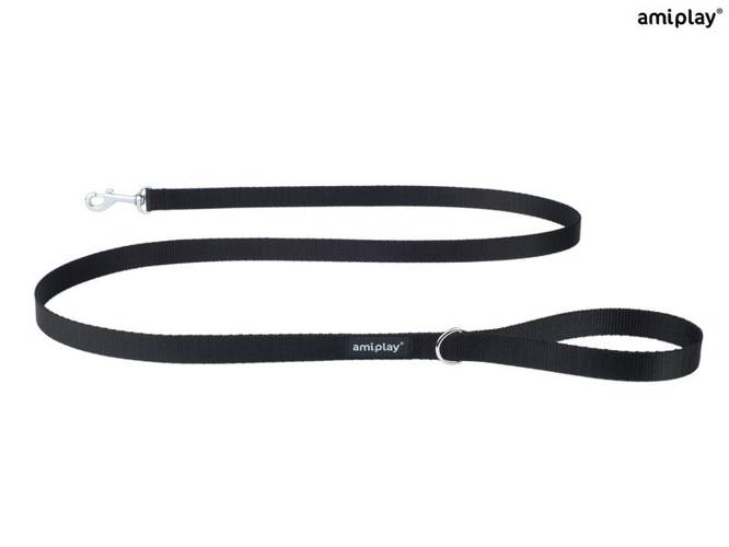 amiplay Smycz Basic XL Czarny - amiplay