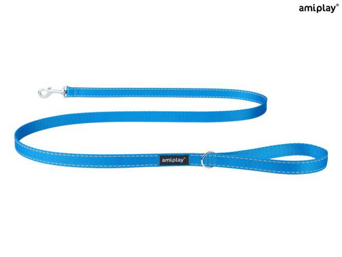 amiplay Smycz Reflective XL Niebieski - amiplay