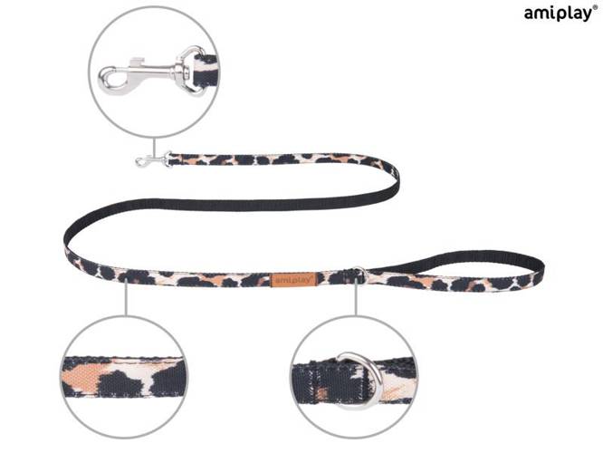 amiplay Smycz Safari M Panterka - amiplay