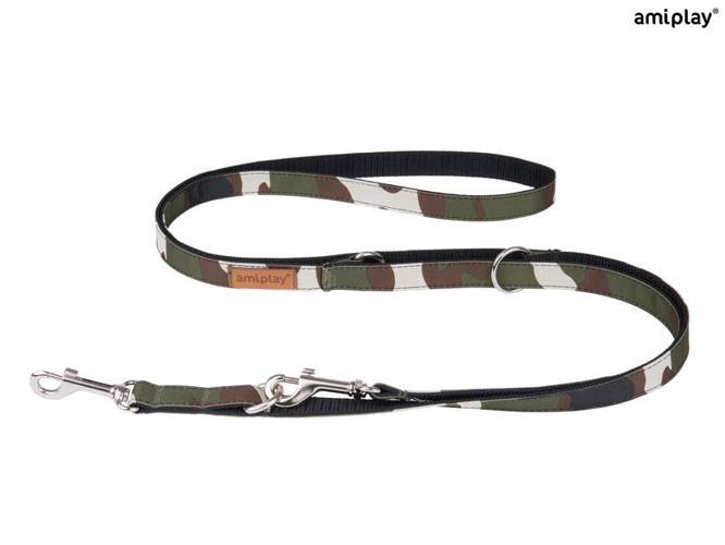 amiplay Smycz regulowana 6 in 1 Adventure S Moro - amiplay