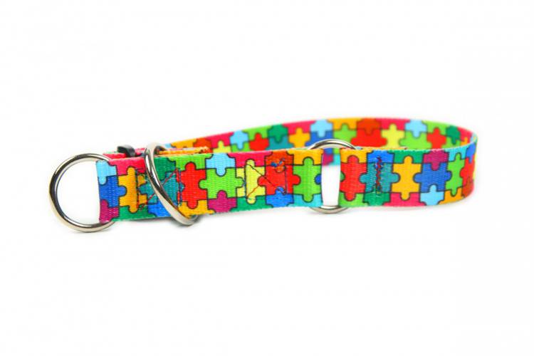 Obroża Półzaciskowa - Puzzle 0617 20MM 0CM 26-40CM - matteo-company