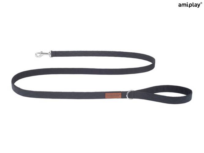 amiplay Smycz Cambridge L Czarny - amiplay