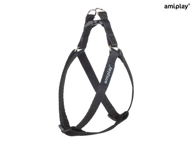 amiplay Szelki regulowane Basic XL Czarny - amiplay