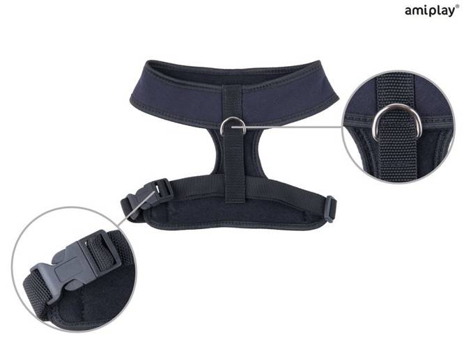 amiplay Szelki Scout Denver XS Granatowy - amiplay