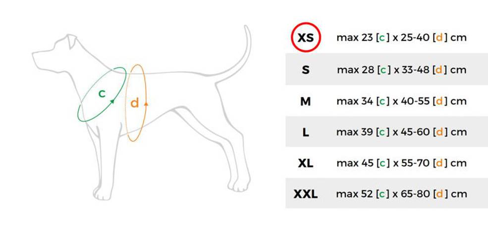 amiplay Szelki Scout Denver XS Szary - amiplay