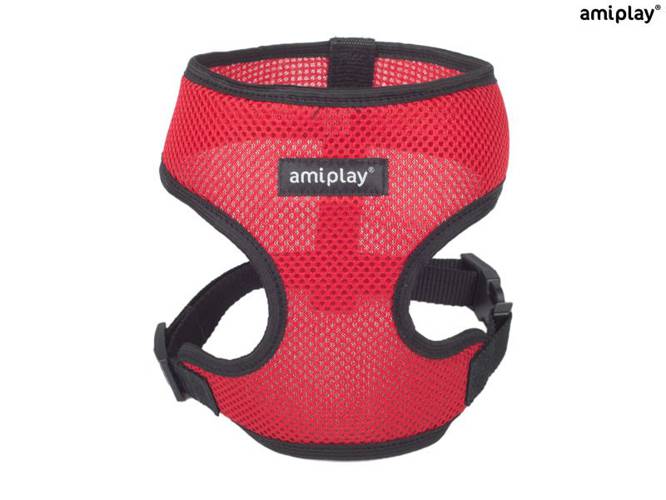 amiplay Szelki Scout Air L Czerwony - amiplay