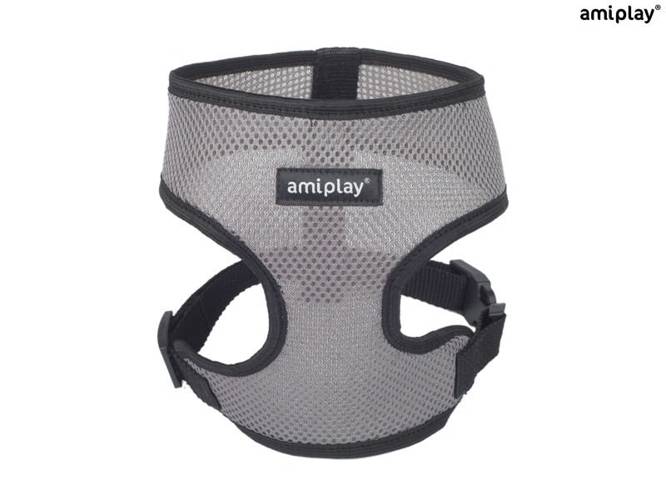 amiplay Szelki Scout Air M Szary - amiplay