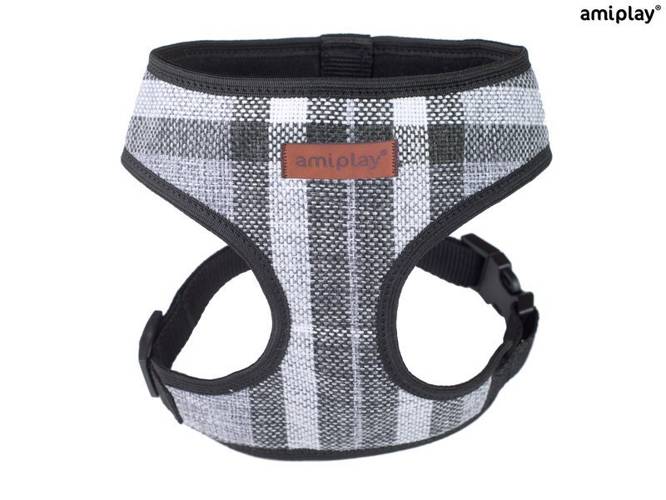 amiplay Szelki Scout London L Szary - amiplay