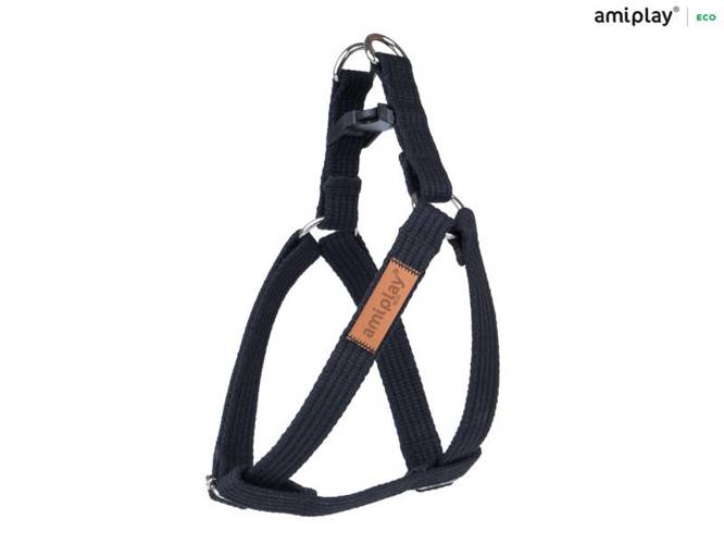amiplay Szelki regulowane Cotton XXL Czarny - amiplay