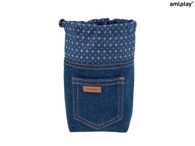 amiplay Torebka na przysmaki Denim Granatowy - amiplay