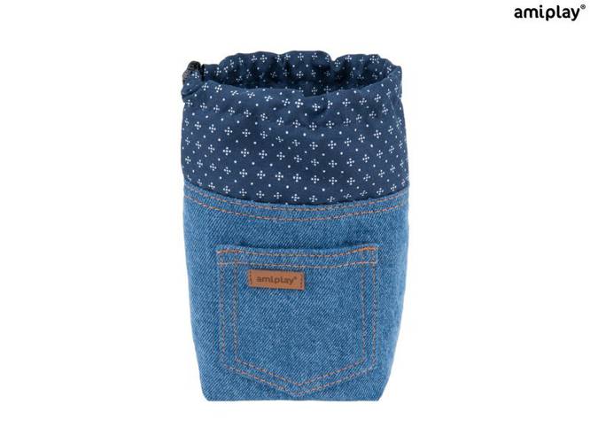 amiplay Torebka na przysmaki Denim Niebieski - amiplay