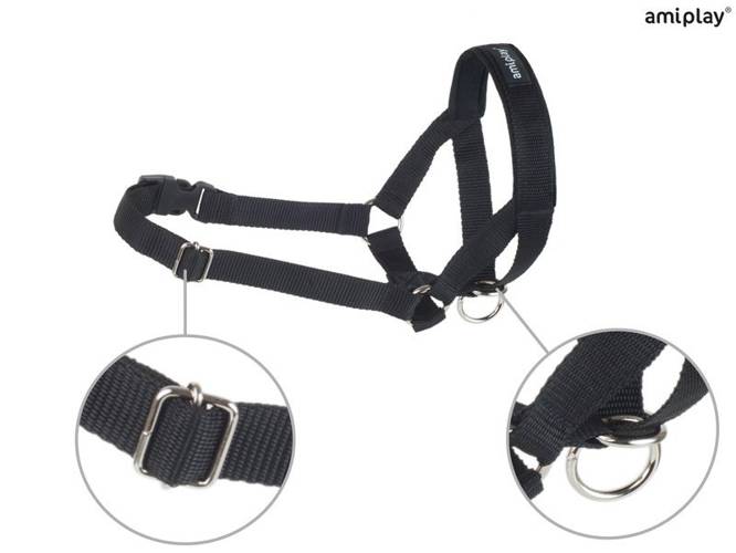 amiplay Halter Basic XXL Czarny - amiplay