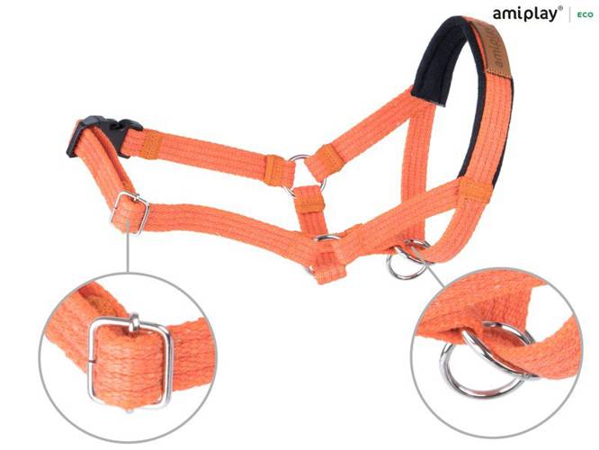 amiplay Halter Cotton XXL Pomarańczowy - amiplay