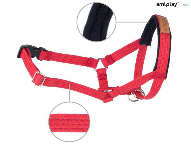 amiplay Halter Cotton XXL Czerwony - amiplay