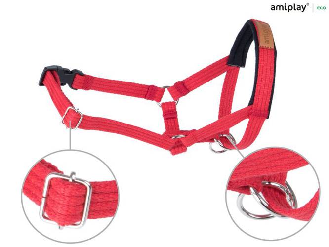 amiplay Halter Cotton XXL Czerwony - amiplay
