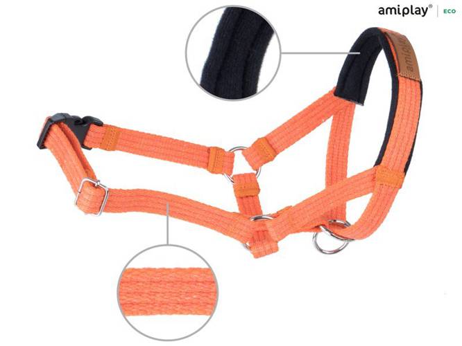 amiplay Halter Cotton XL Pomarańczowy - amiplay