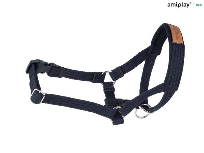 amiplay Halter Cotton M Czarny - amiplay