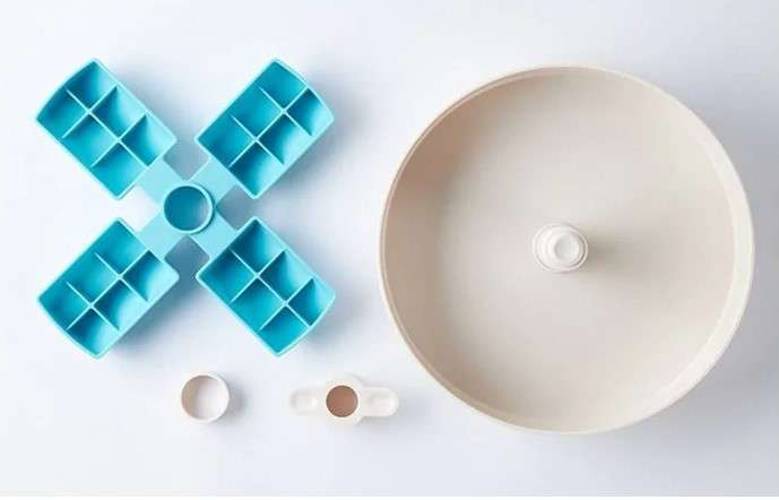 Pet Dreams House Spin Windmill Blue Easy miska interaktywna - Petstages