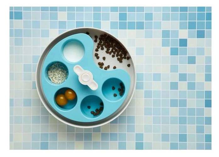 Pet Dream House Spin Palette Blue Medium miska interaktywna - Petstages