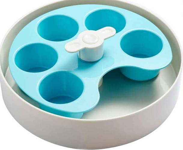Pet Dream House Spin Palette Blue Medium miska interaktywna - Petstages