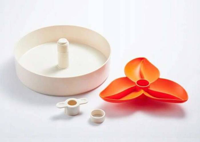 Pet Dream House Spin Bougainvillea Orange miska interaktywna - Petstages