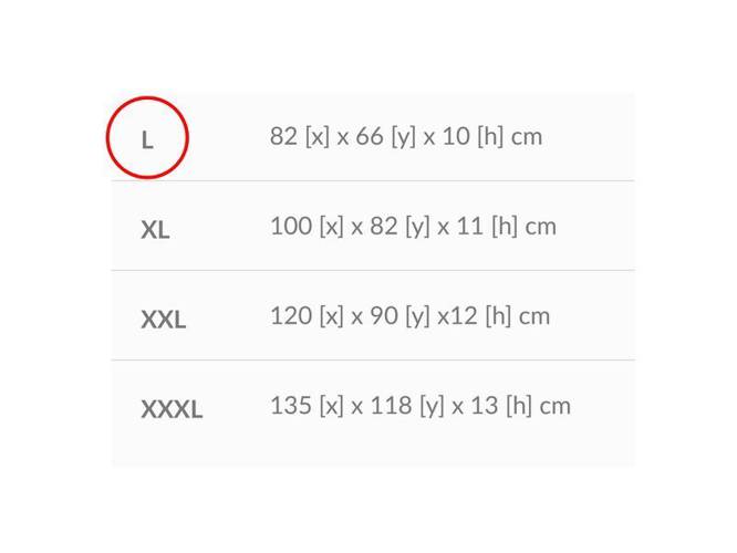 amiplay Materac wodoodporny ZipClean Country XXL - amiplay