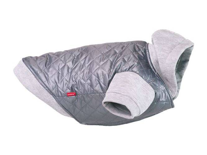 Kurtka z kapturem Boston 25 cm Chihuahua szara - amiplay