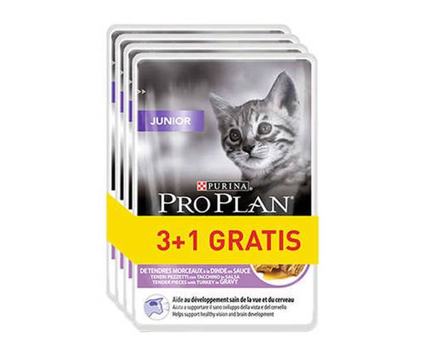 Purina ProPlan Junior 4x85g z indykiem