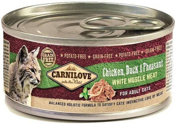 Carnilove Cat Adult MIX smaków 12x100g - Carnilove