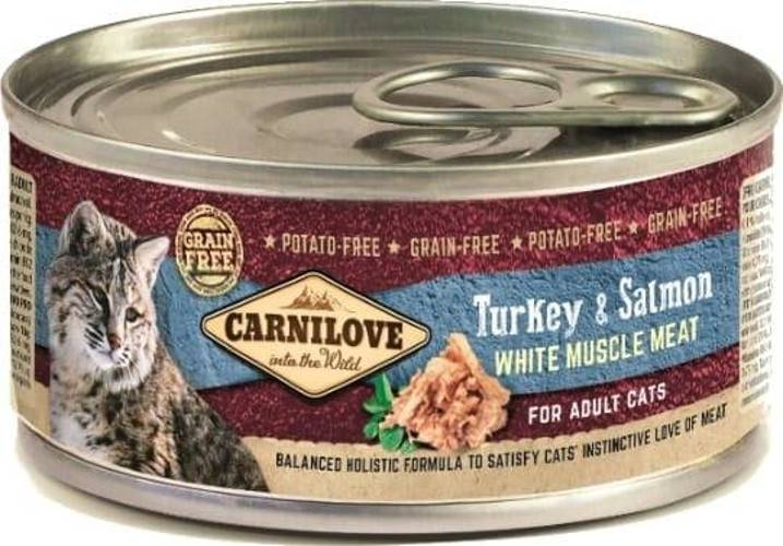 Carnilove Cat Adult MIX smaków 12x100g - Carnilove