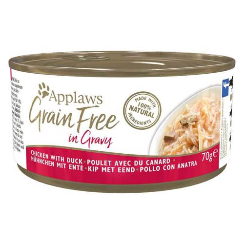 Applaws Cat Tin Grain Free Mix Smaków 6x70g - Applaws