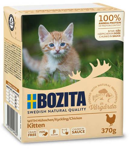 Bozita Feline Kitten 370g Kurczak w Sosie - Bozita