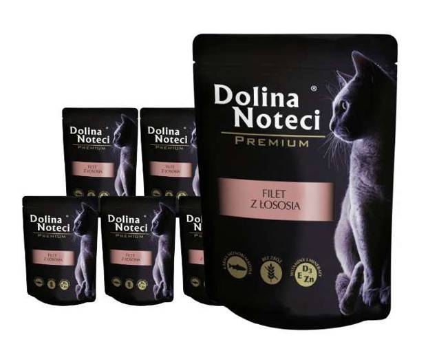 Dolina Noteci Premium filet z łososia 10x85g - Dolina Noteci