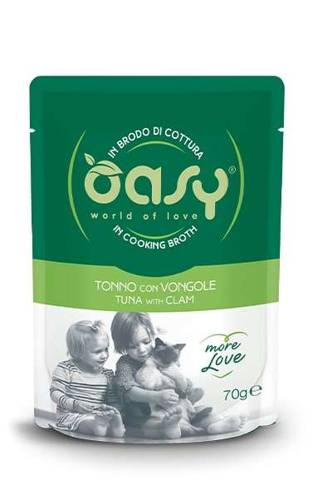 OASY More Love MIX smaków dla kota 10x70G - Oasy