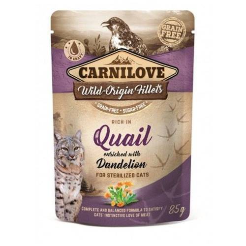 Carnilove Cat MIX smaków dla kota 24x85g - Carnilove