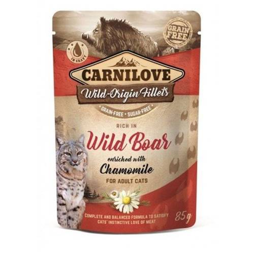 Carnilove Cat MIX smaków dla kota 24x85g - Carnilove