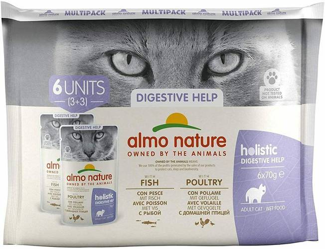 Almo Nature Multipack 6x70g Digestive