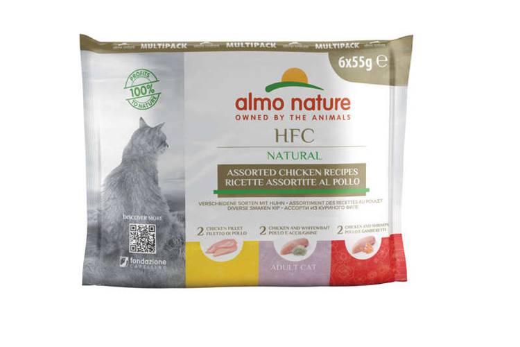 Almo Nature HFC Natural Multipack 6x55g -