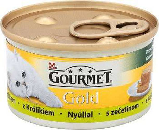 Gourmet Gold mus z królikiem 24x85g -