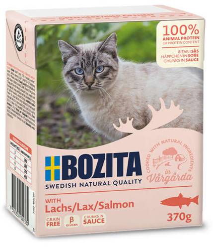 Bozita Feline 370g Łosoś w Sosie - Bozita