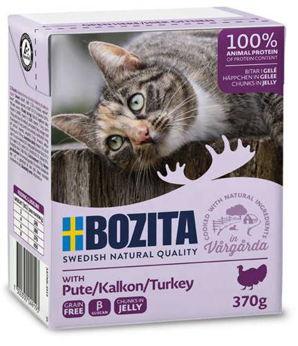 Bozita Feline 370g Indyk w Galaretce - Bozita