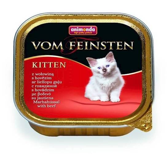 Animonda VOM FEINSTEN 100g KITTEN Wołowina - Animonda