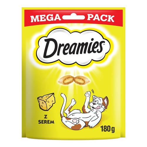 Dreamies Mega Przysmak Ser 4x 180g - Dreamies