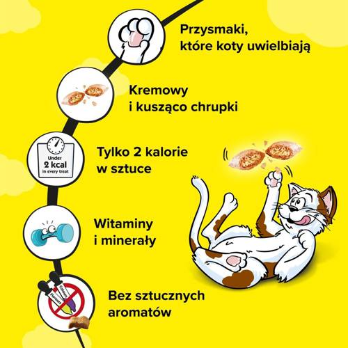 Dreamies Mega Przysmak Ser 4x 180g - Dreamies