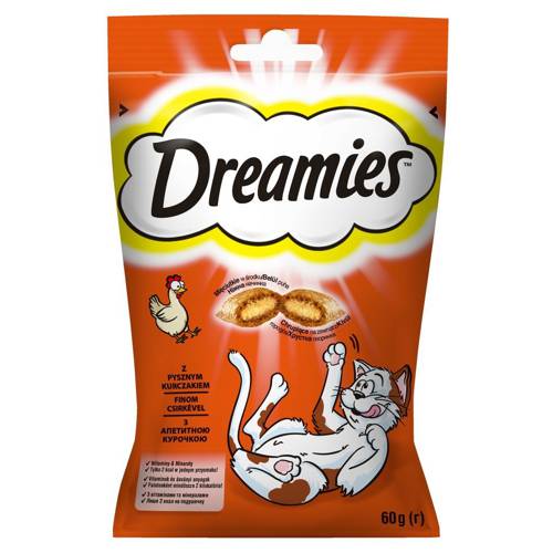 Dreamies z Wyśmienitym Kurczakiem 6x 60g - Dreamies