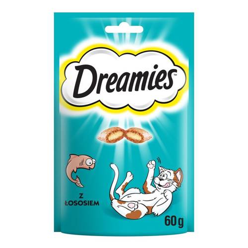 Dreamies z Wyśmienitym Łososiem 6x 60g - Dreamies
