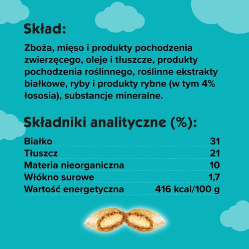 Dreamies z Wyśmienitym Łososiem 6x 60g - Dreamies